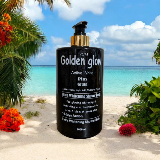 Golden Glow Active White Plus Gluta Extra Whitening Shower Bath 1L Spf 20 1 Pc