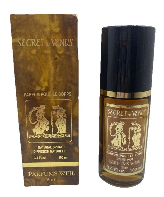 Weil Secret de Venus Body Perfume 100ml 3.4oz Parfum Pour Le Corps Paris